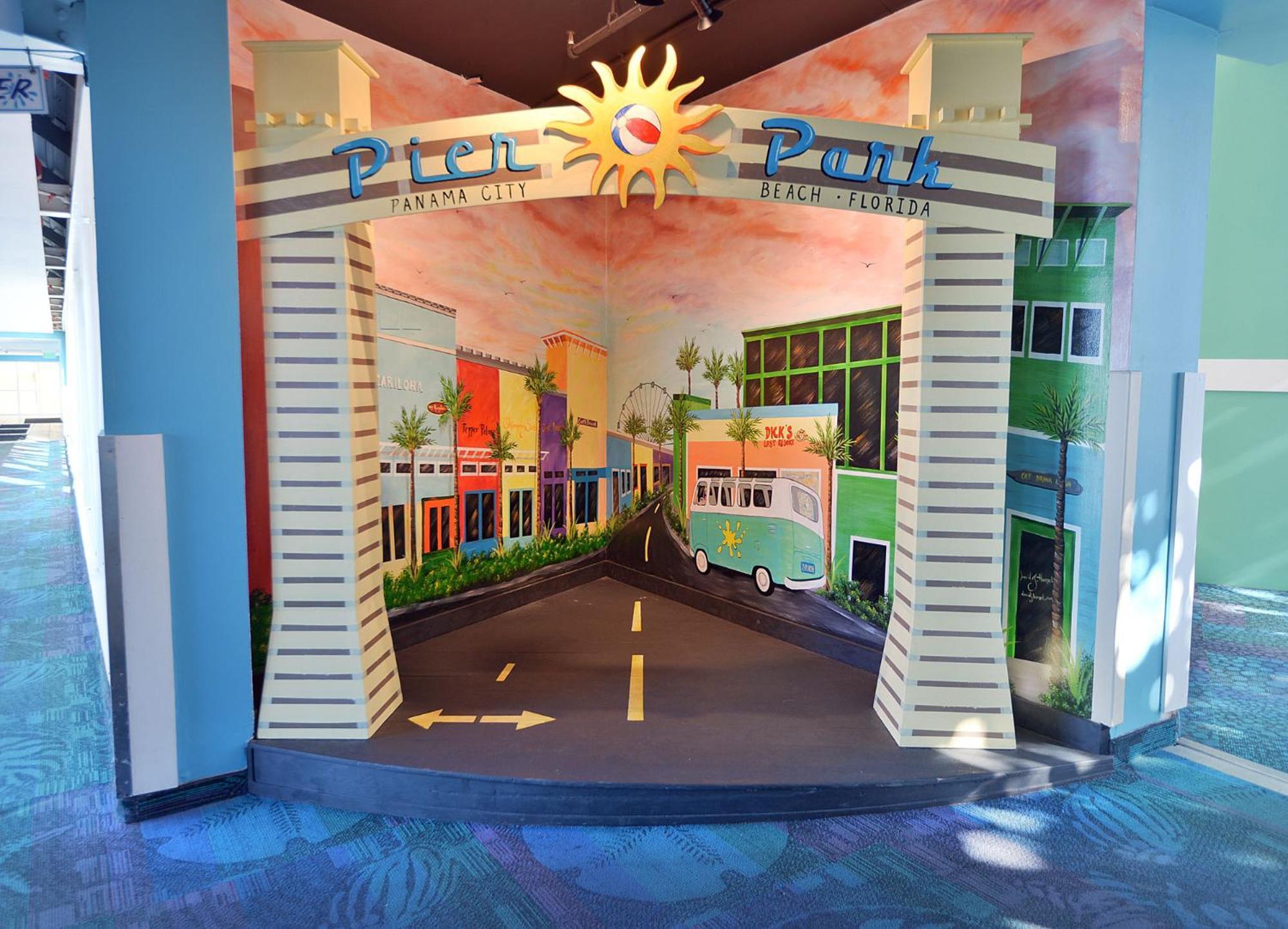 Beachfront Oasis At Splash Resort And Condos Panama City Beach Bagian luar foto